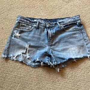 Gap distressed denim authentic best girlfriend short size 28